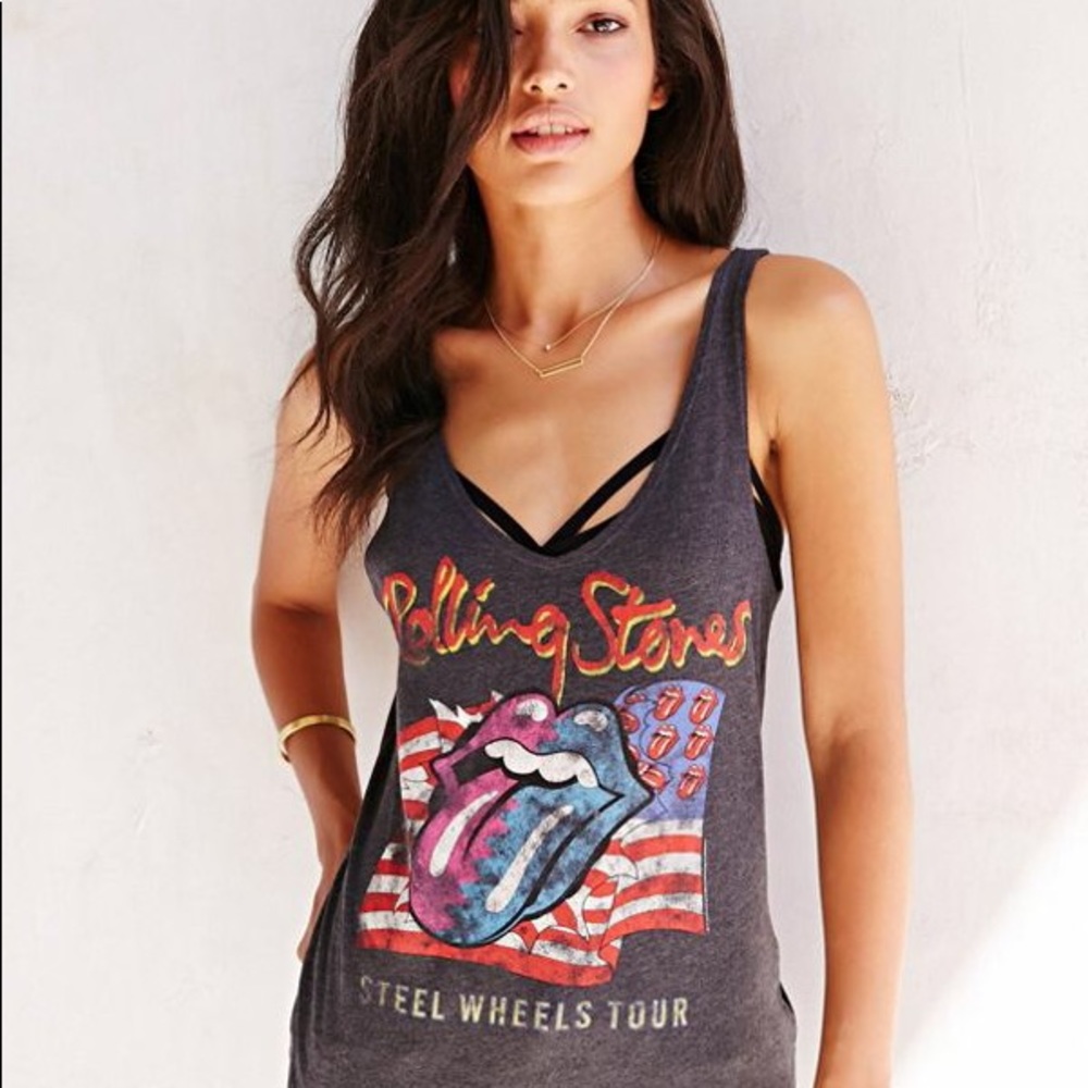 Urban Outfitters Rolling Stones Tank